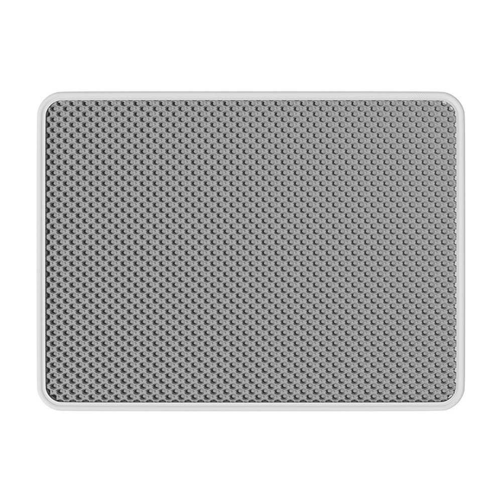 Mat de sable pour chat 60×35cm gris