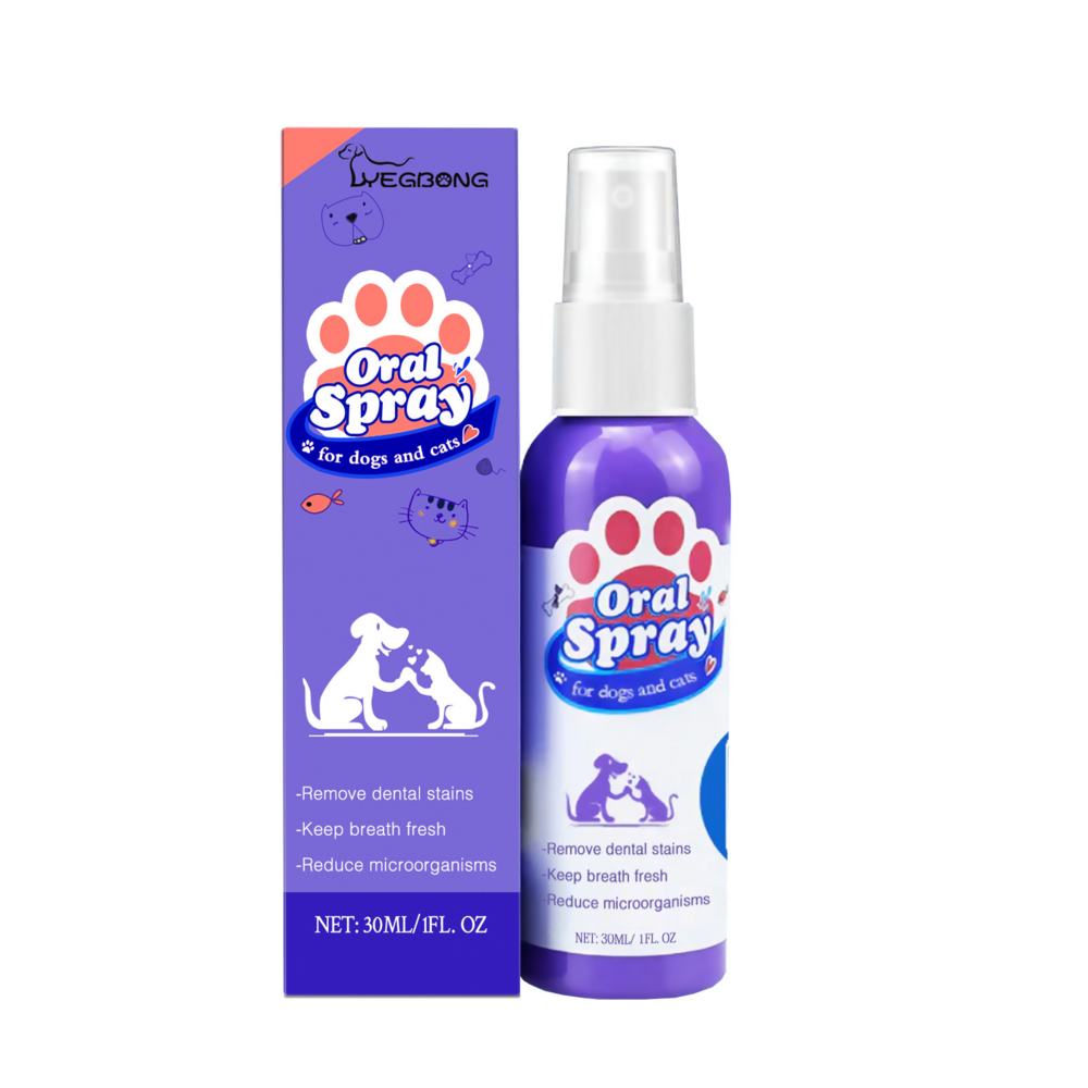 Spray de nettoyage dentaire pour chats et chiens, 30 ml - dtopbuyage