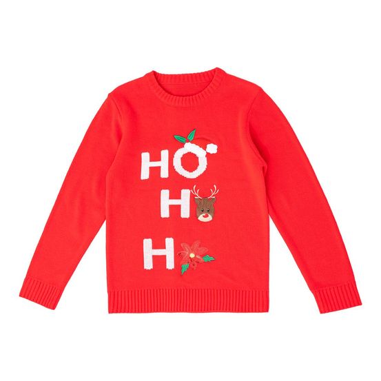 Pulle de noël femme renne hohoho 2 assortiments