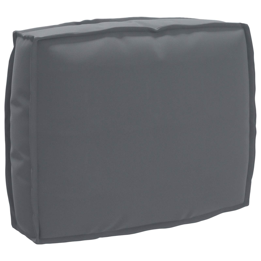 Coussin anthracite 50 x 40 x 12 cm tissu oxford