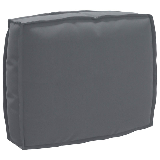 Coussin anthracite 50 x 40 x 12 cm tissu oxford