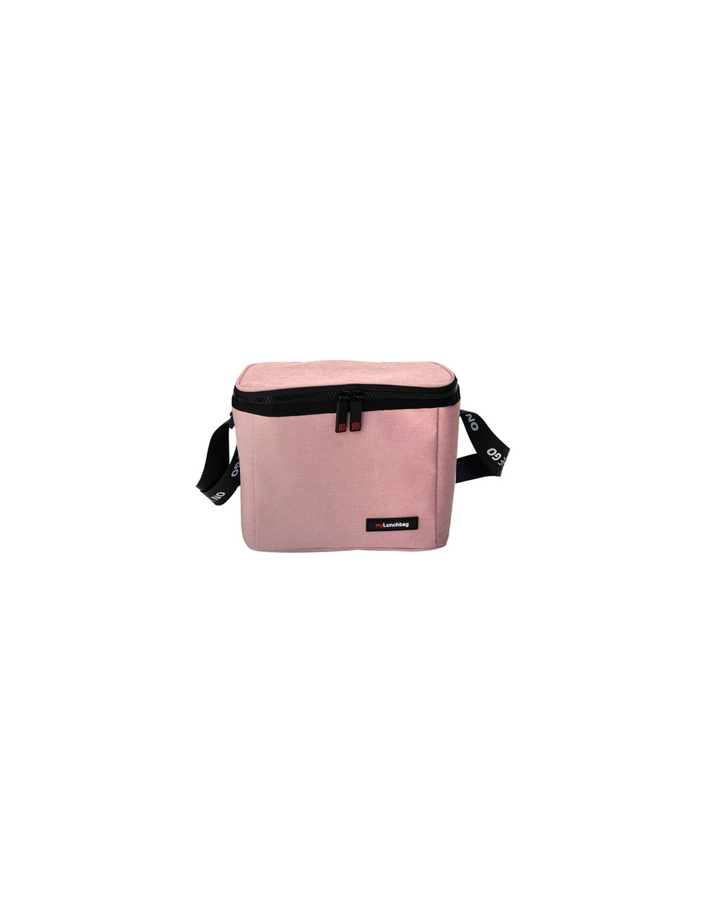 Sac isotherme lunch bag 4 l rose chiné - on the go - iris