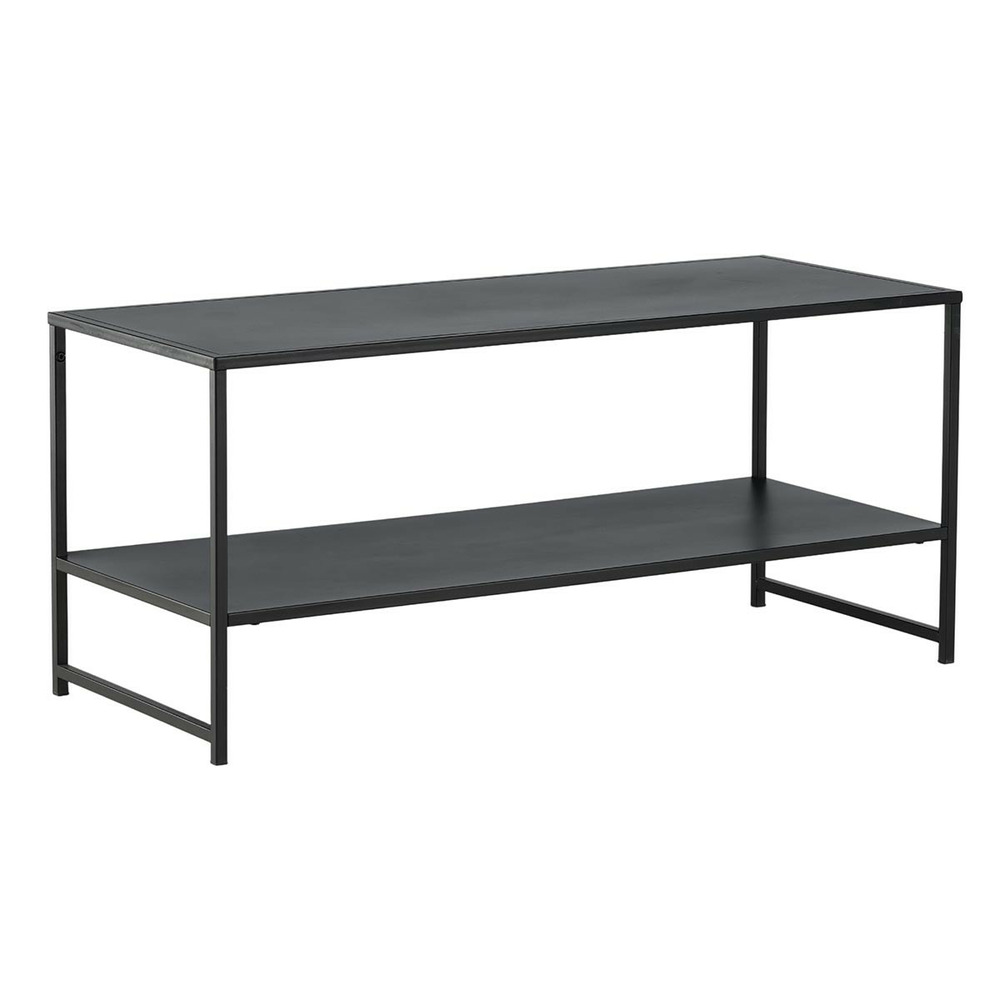 Table basse avec étagère 