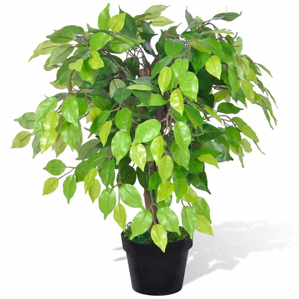 Palmier artificiel plastique avec pot 60 cm