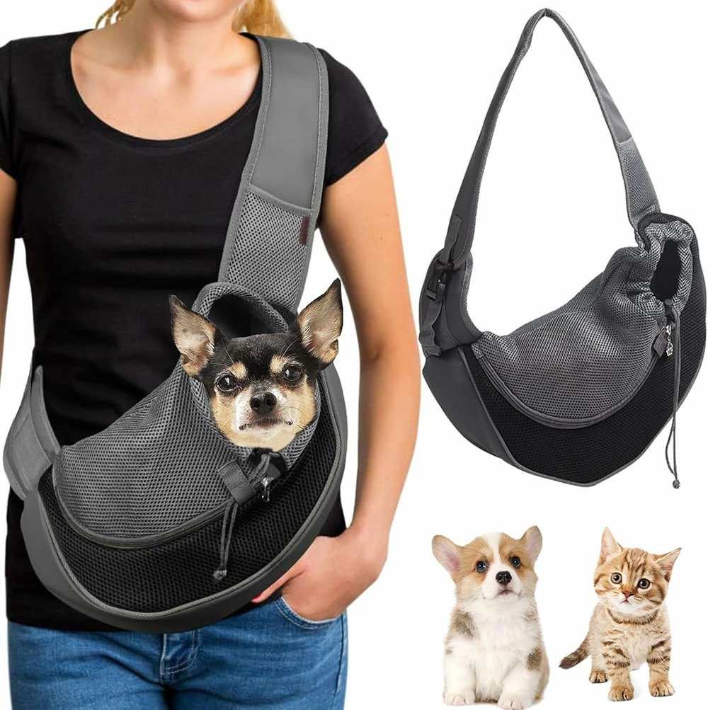 Sac transport réglable respirant avec bandoulière réglable