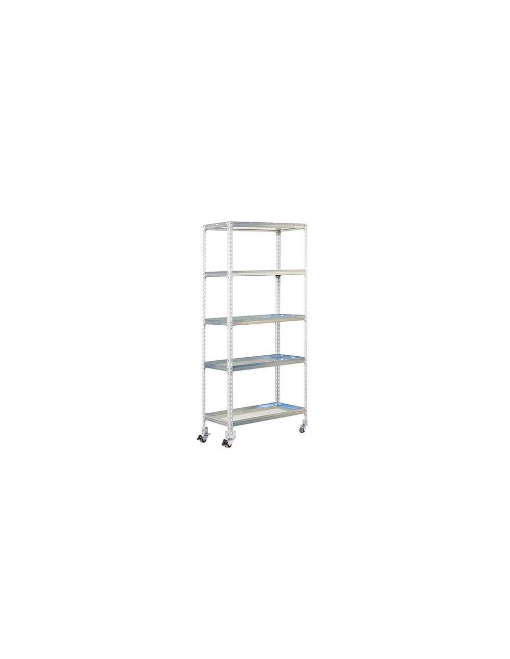 Etagère simongarden click mob. 5/300 blanc/galva blanc/galva 1875x900x300 - simonrack