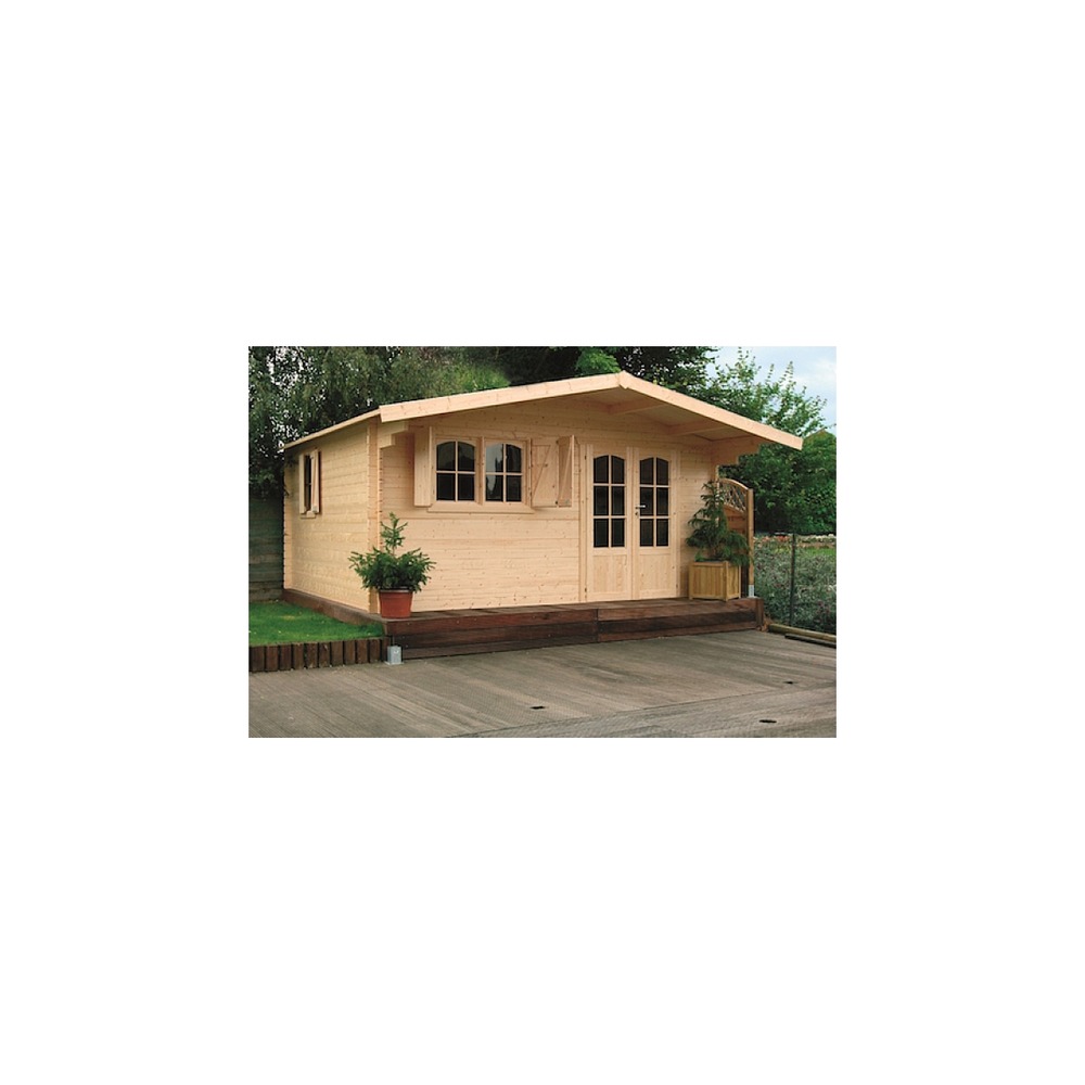 Abri de jardin maisonnette chalet de jardin chamonix 19,98m2