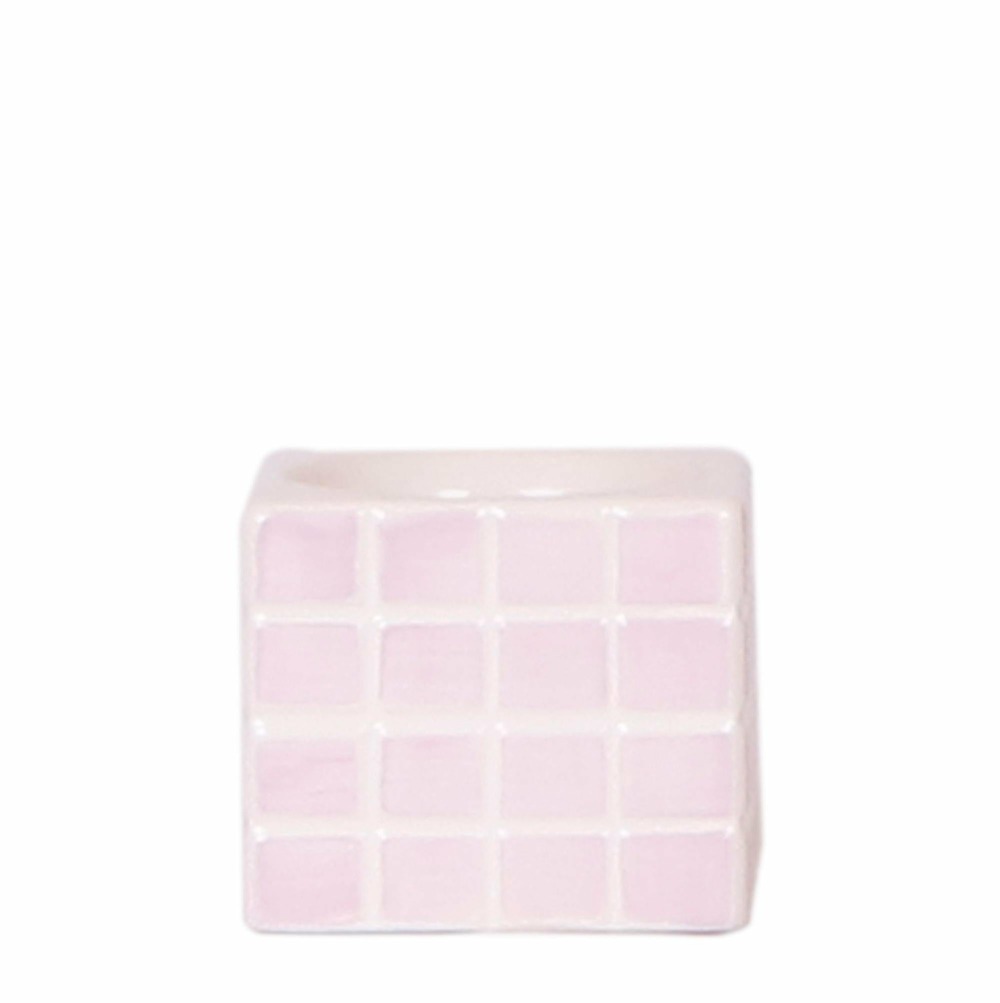 Pot décoratif mosa rose