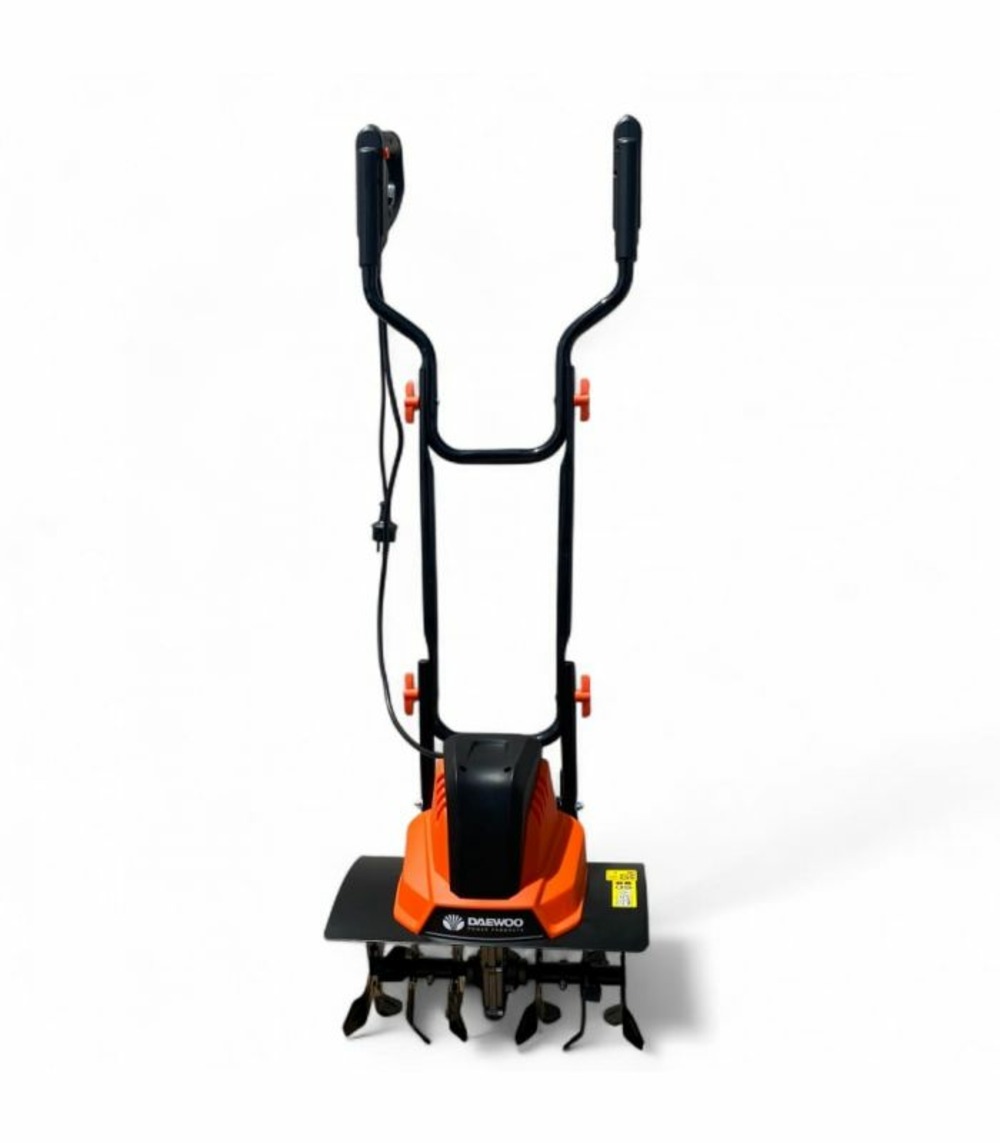 Motobineuse électrique daewoo 1500 w - 6 fraises, largeur de travail 40 cm datl1500-205e