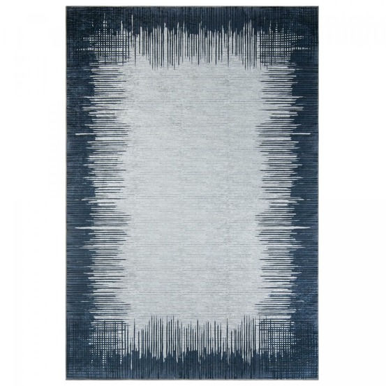 Tapis de salon 200x290 lyn11 flona noir, facile d'entretien