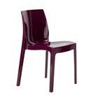 Lot de 18 chaises extérieur empilable robuste confort et design placid