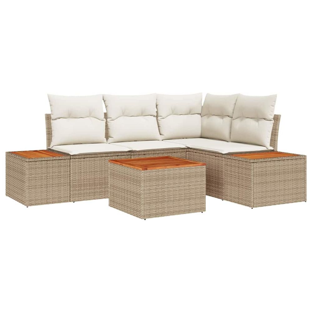 Ensemble de canapé de jardin 4 pc 4-nombre de places