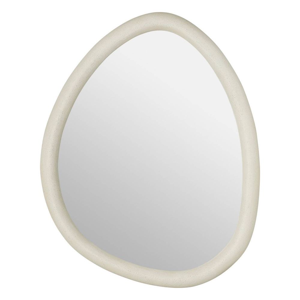 Miroir mural chesni blanc 60x47cm