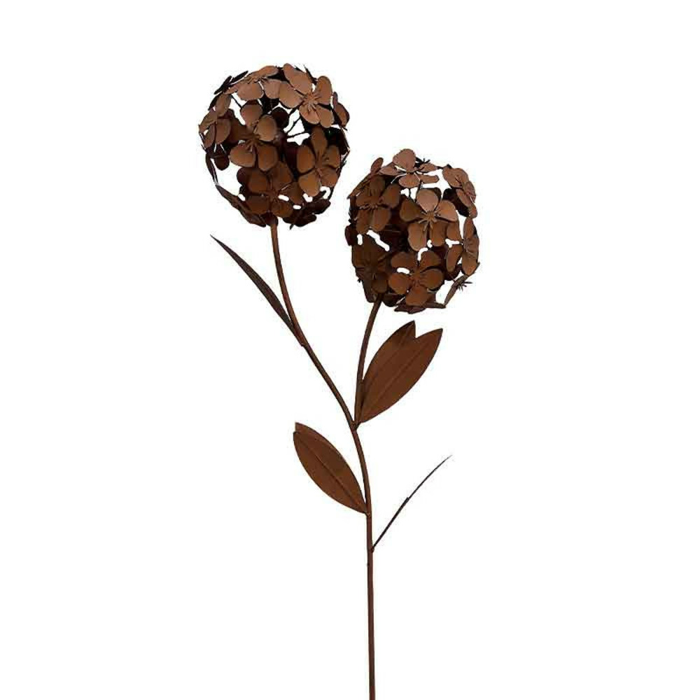 Tuteur fleurs fleuries 35x17x122cm