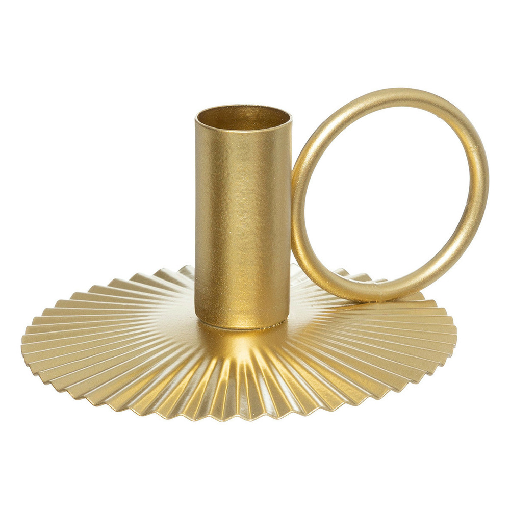 Bougeoir chandelier en métal h 5.5 cm