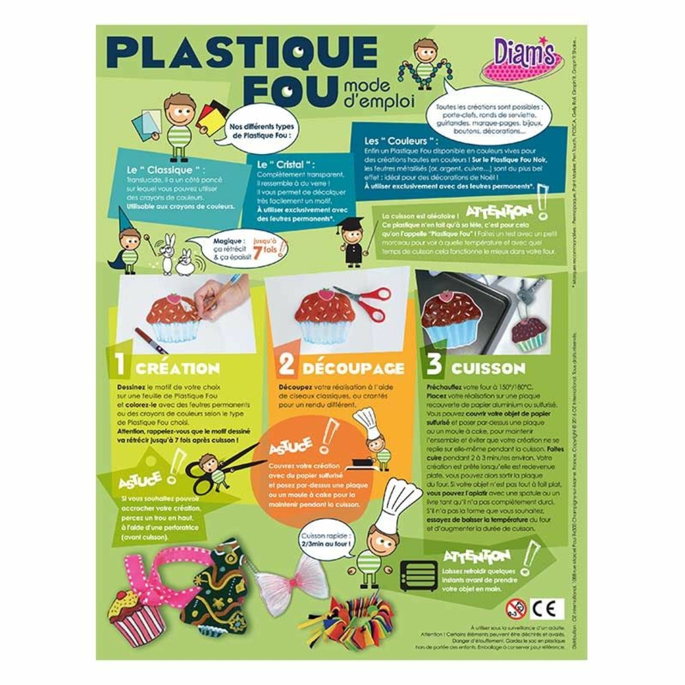 Plastique fou - 30 feuilles
