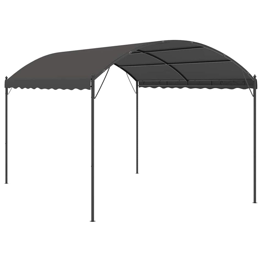 Auvent de parasol 3 x 4 m anthracite