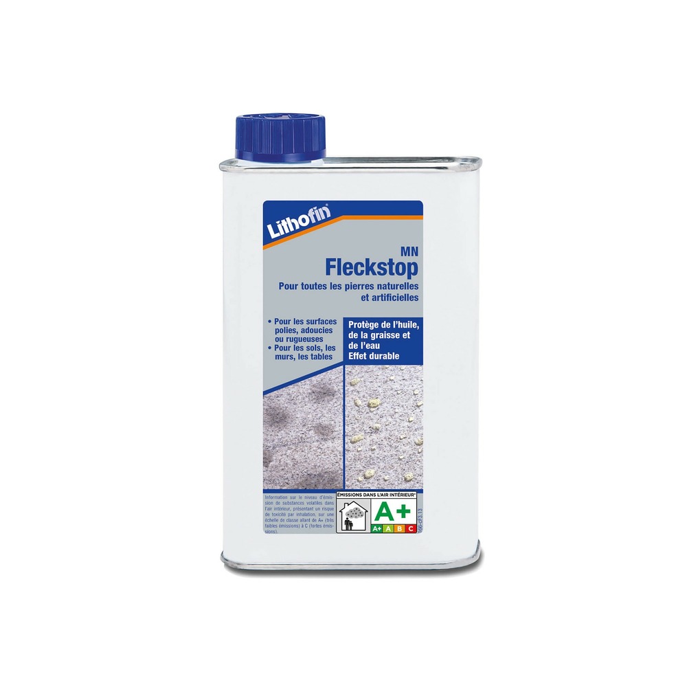 Lithofin mn fleckstop 250 ml - hydrofuge anti-taches pierre naturelle