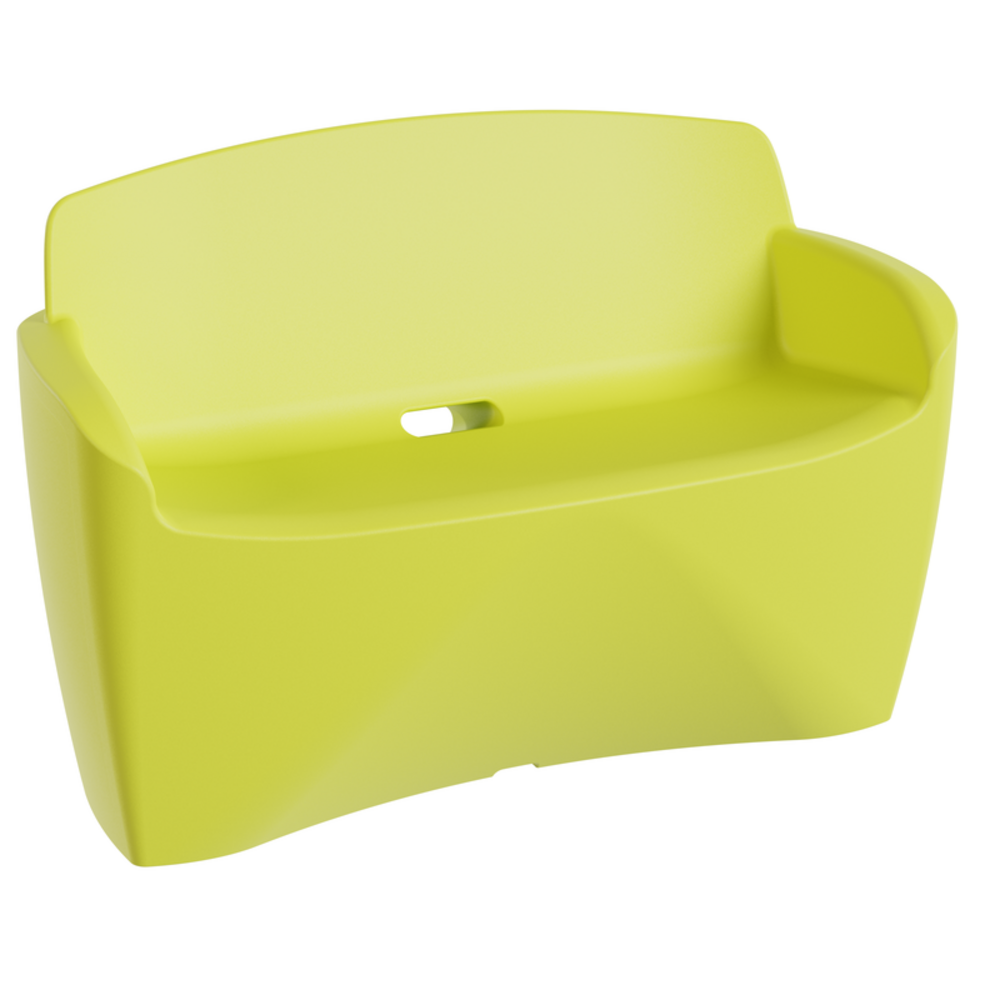 Banquette deux places neotwin jaune lemon