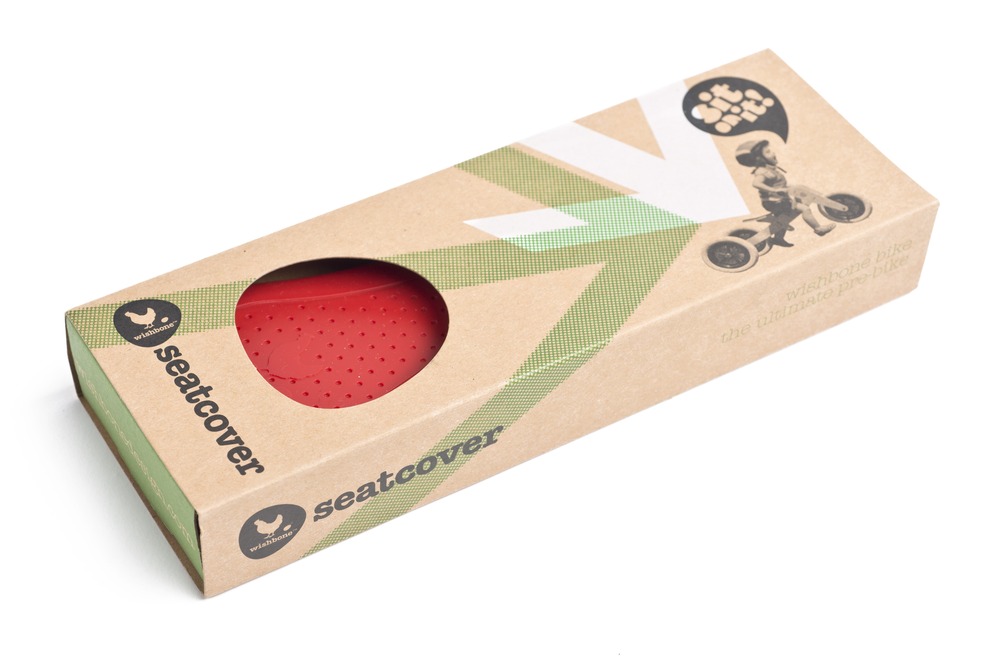 Couvre-selle wishbone - rouge