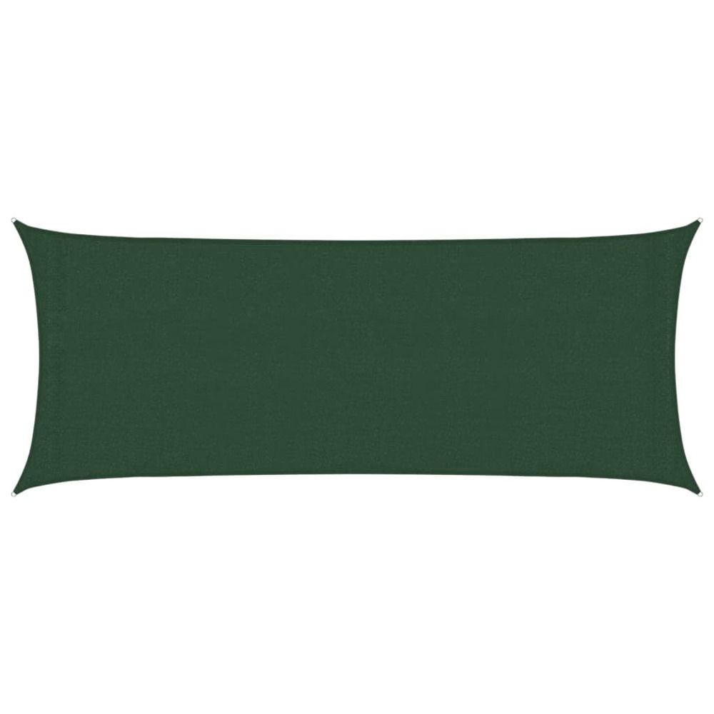Voile d'ombrage 160 g/m² vert foncé 2x5 m pehd
