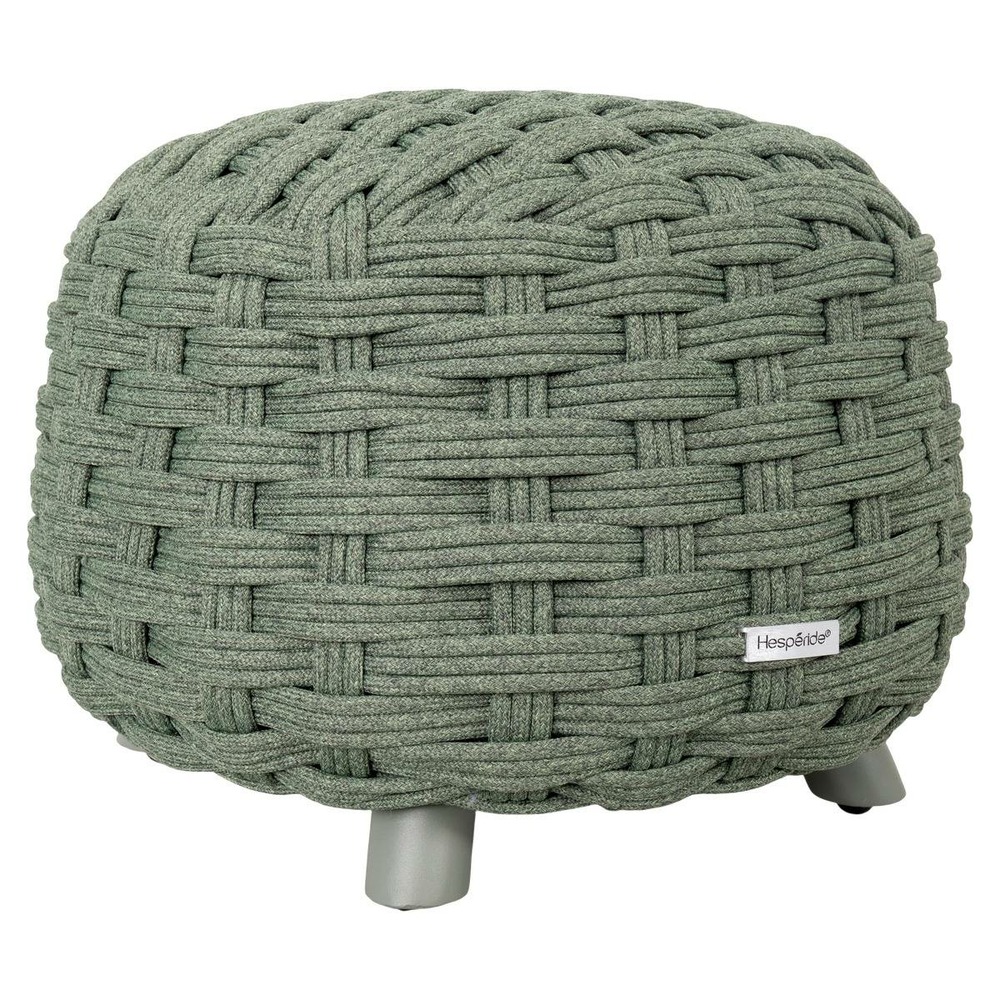 Pouf de jardin obbae vert laurier
