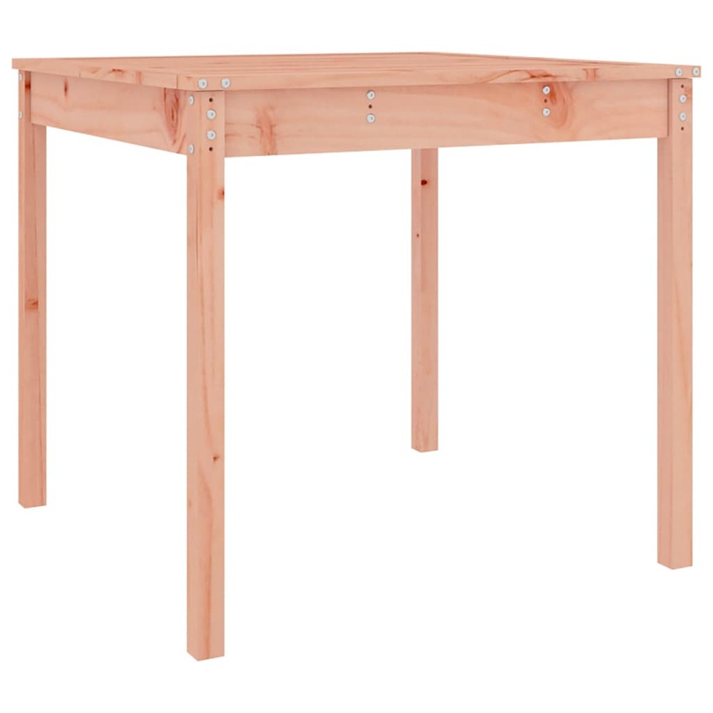Table de jardin 82,5x82,5x76 cm bois massif de douglas