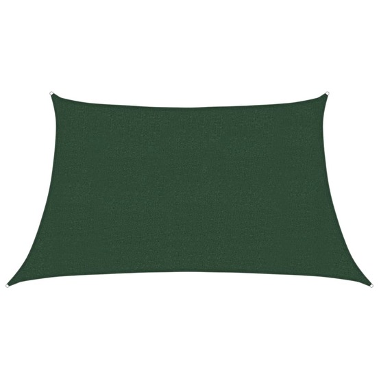 Voile d'ombrage 160 g/m² vert foncé 3/4x2 m pehd