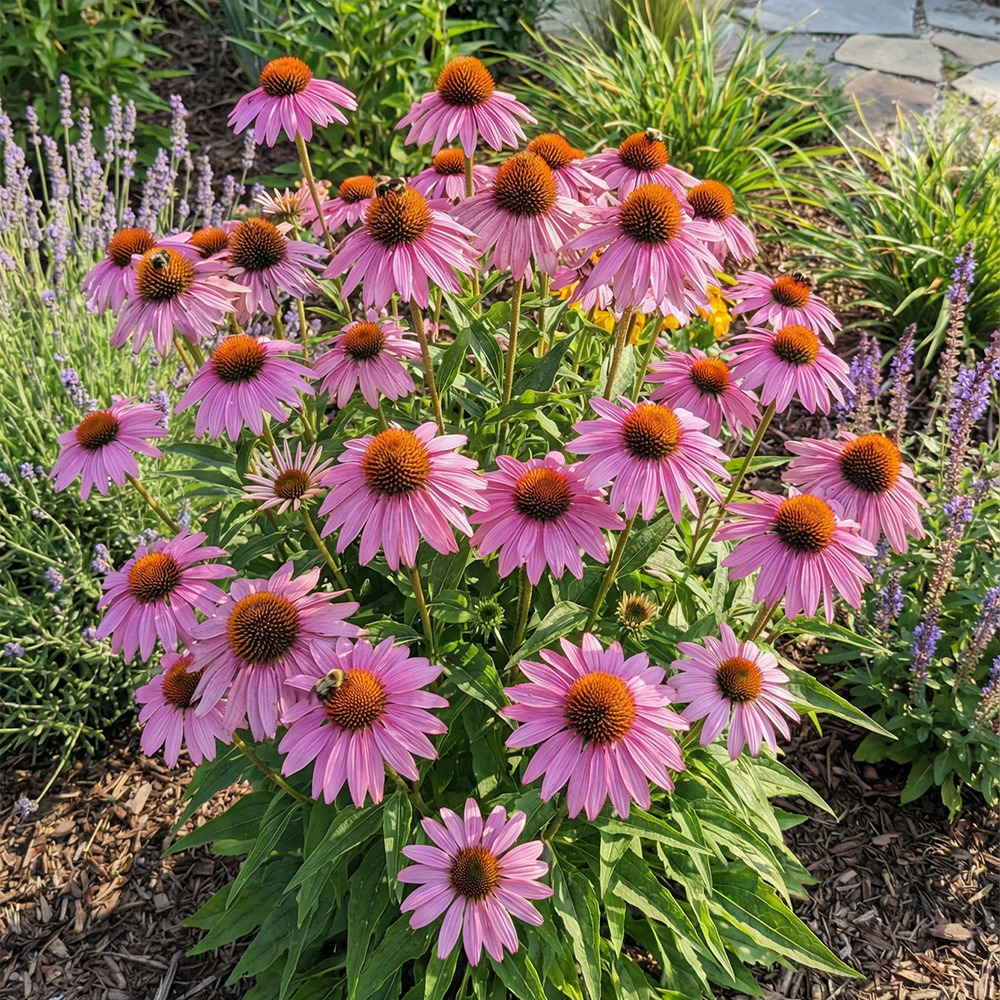 Lot de 6 - echinacea purpurea magnus - échinacée - h. 10-20 cm