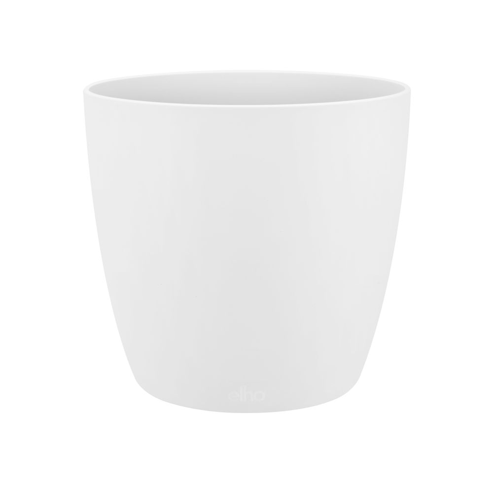 Cache-pot brussels round blanc elho - 13 - willemse, la pièce / cache-pot / ø 20cm / h 19cm x p 24cm
