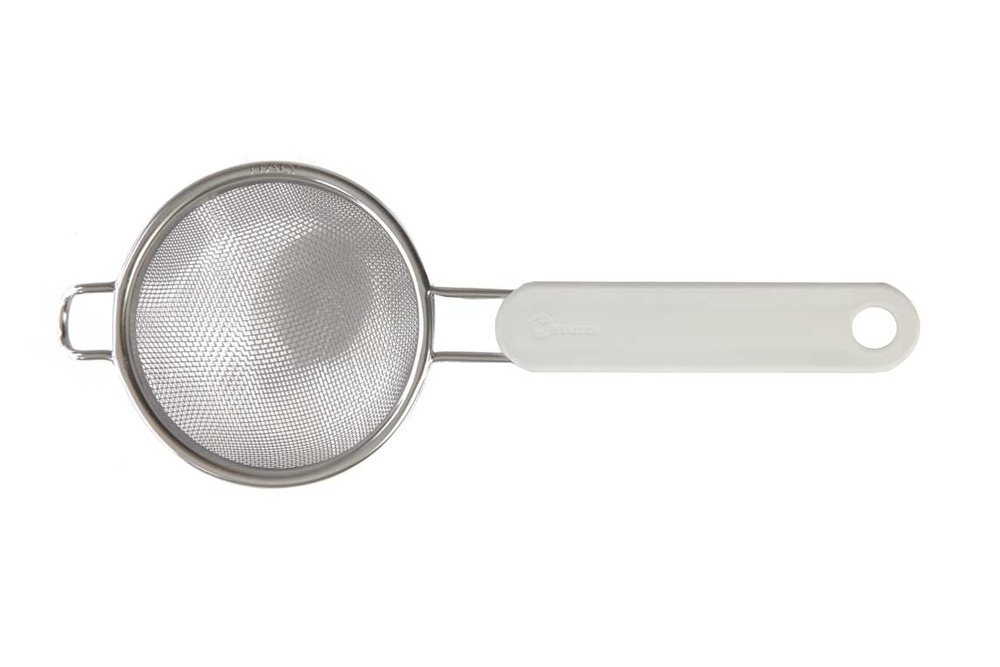 Passe thé en inox avec manche en plastique ø 7 cm - matériel chr pro