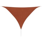 Voile de parasol tissu oxford triangulaire 3,6x3,6x3,6 m