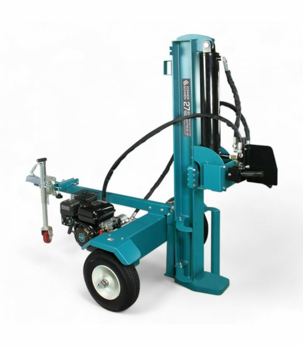 Fendeuse thermique verticale et horizontale 27 t, bûche 650x550 mm- könner söhnen ks 27thg 65/55