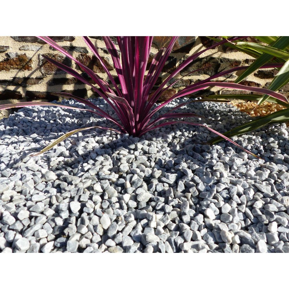 Gravier gris clair 6-12 pack de 7 m² - 14 sacs - 280 kg