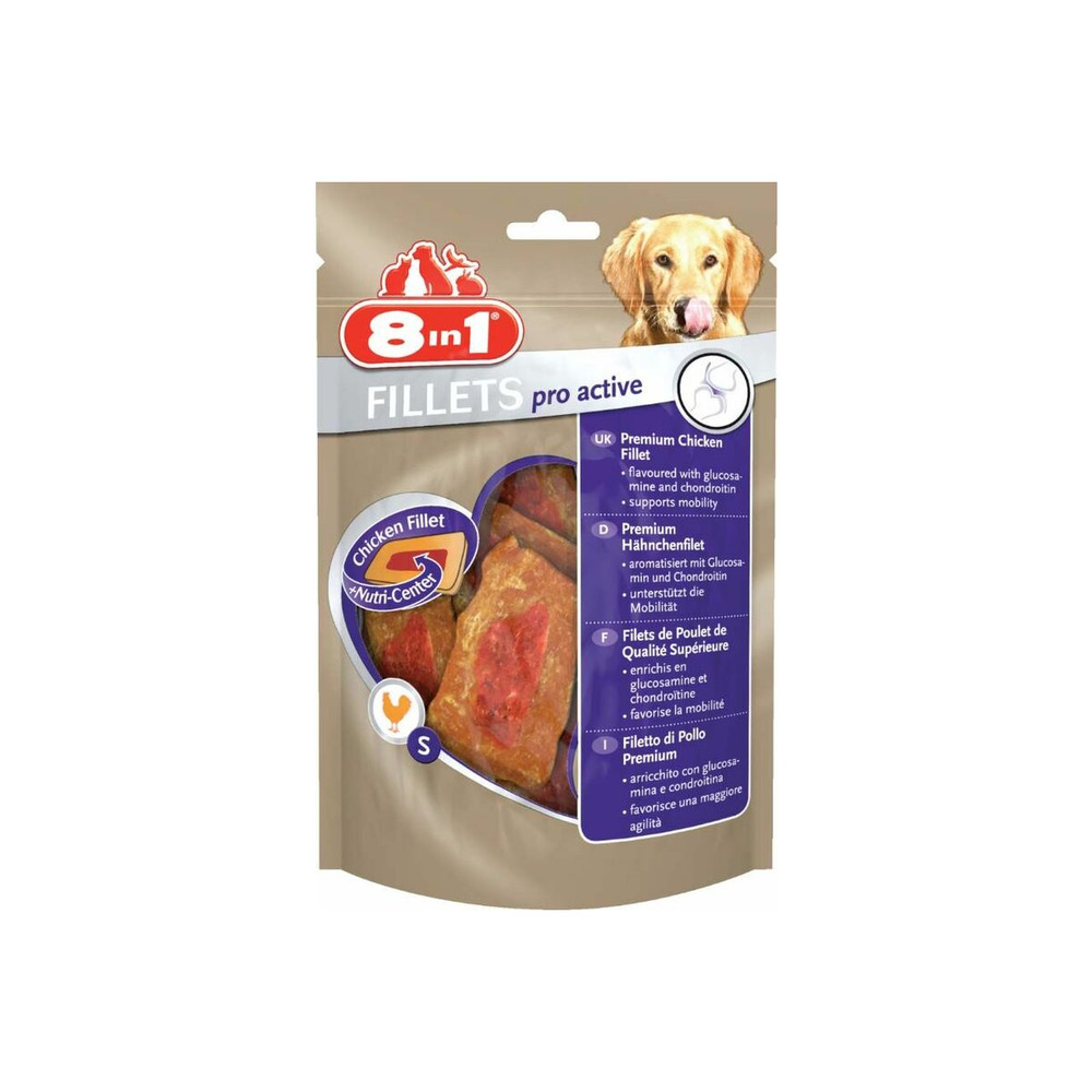 Sachet filets de poulet pro active pour chien