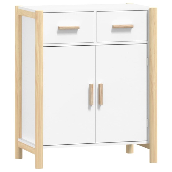 Buffet bahut commode armoire meuble de rangement organisateur cuisine salle de séjour salon 62 x 38 x 75 cm bois d'ingénierie
