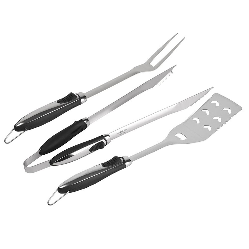 Set tablier et 3 accessoires de barbecue somagic