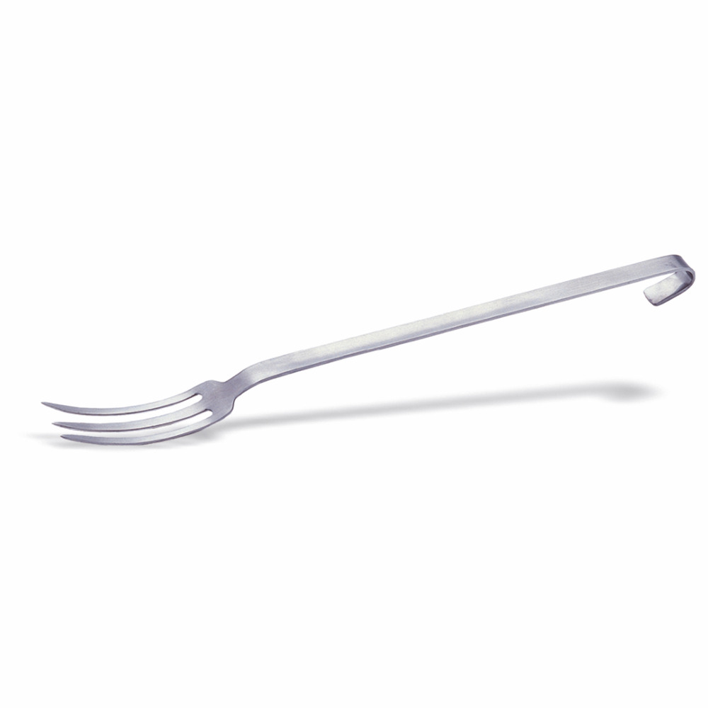 Fourchette de cuisine en inox 3 dents l 47 cm - pujadas
