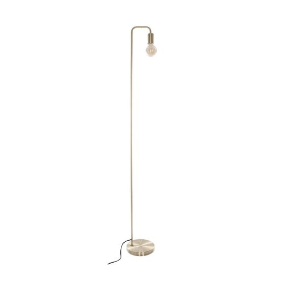 Lampadaire doré en métal h 150 cm