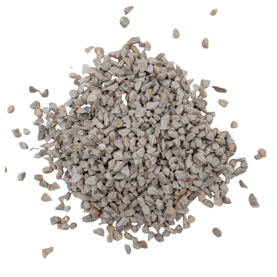 Gravillons calcaire blanc 6/10 mm – lot 2 sacs +/- 25 kg