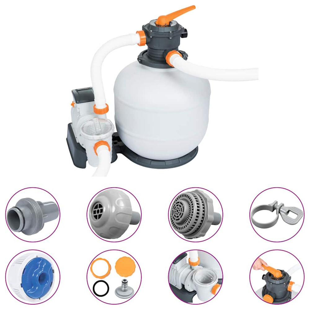 Pompe de filtration à sable flowclear 8327 l/h