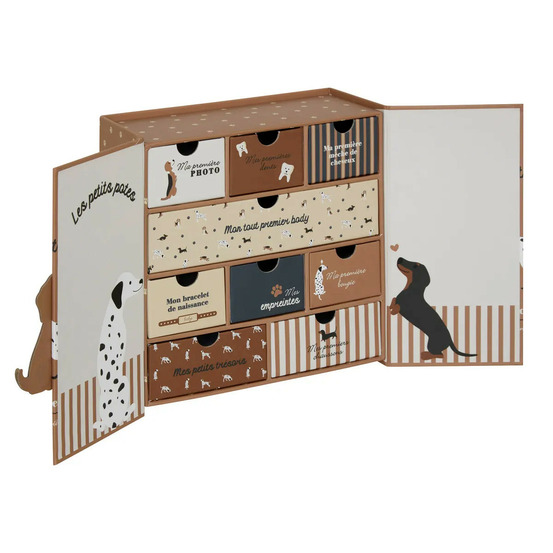 Coffret de naissance à souvenirs