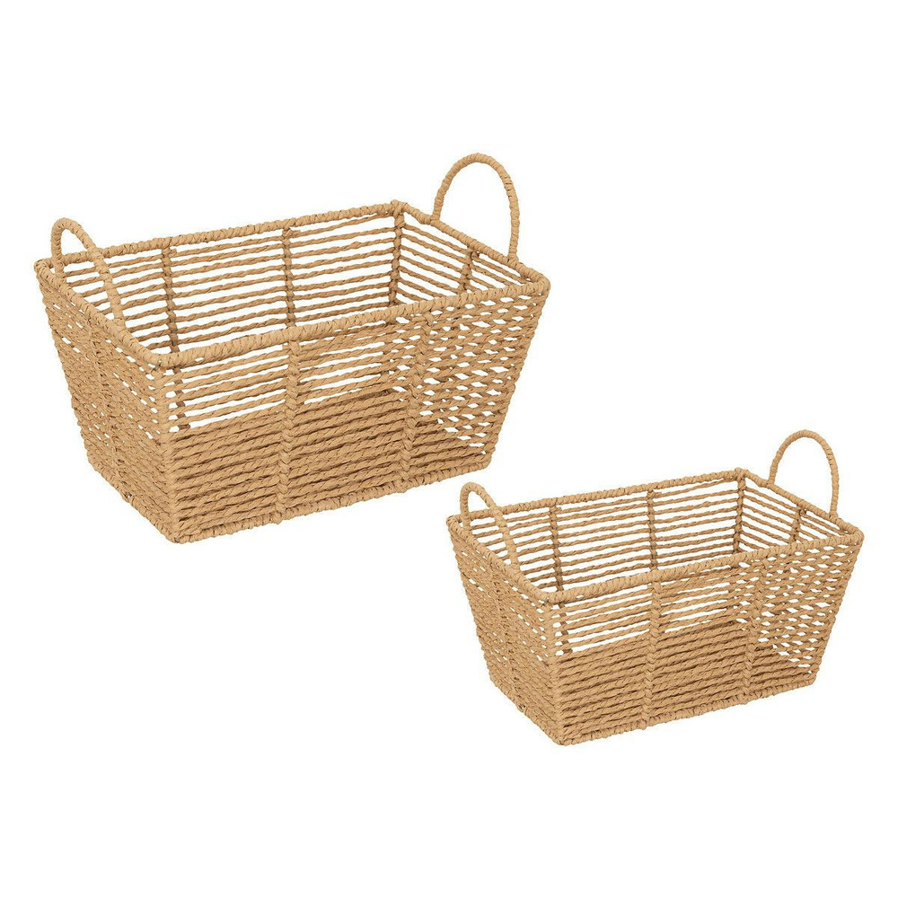 Lot de 2 paniers de rangement 