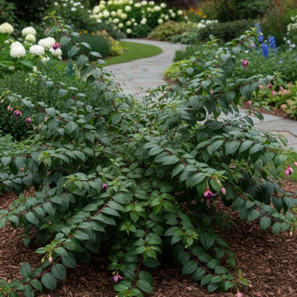 Fuchsia comestible reitzii' godet - 5/10 cm