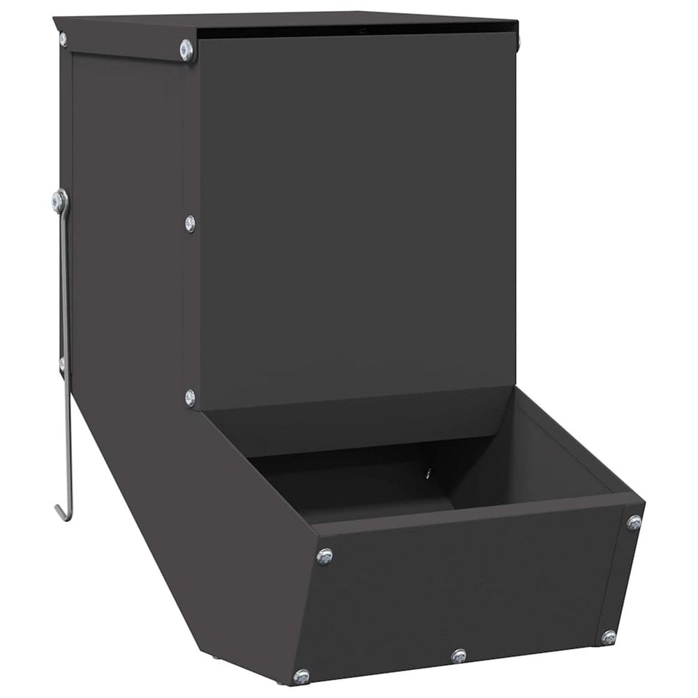 Distributeur pour lapins noir 17,5 x 26 x 28,5 cm 1,5 kg
