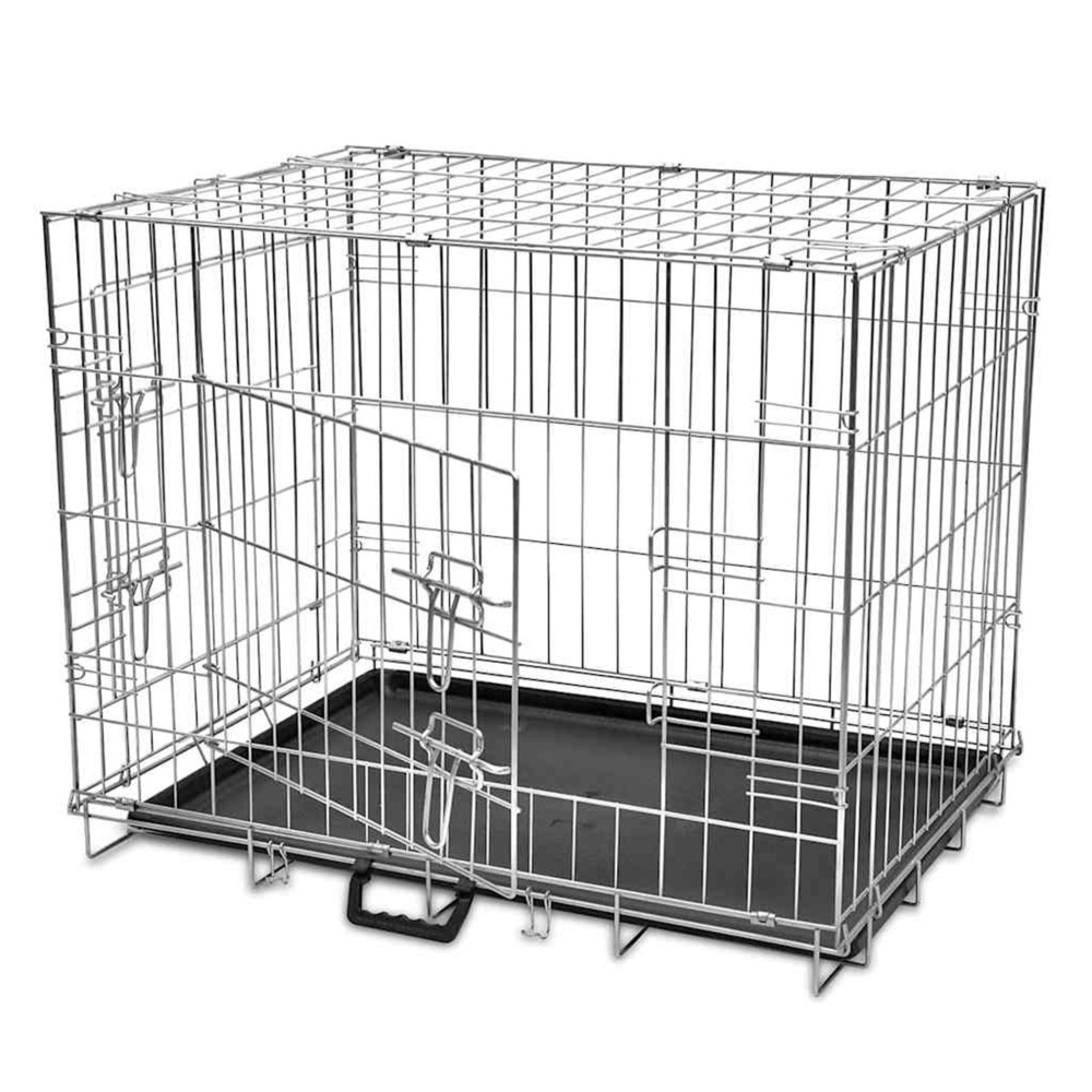 Cage métallique et pliable pour chiens l