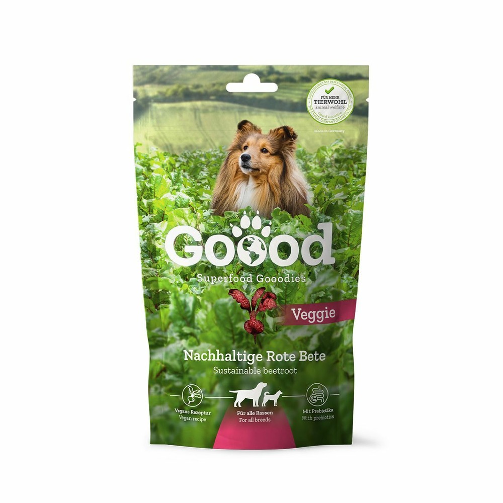 Friandise pour chien, Veggie & superfood (snack betteraves) 70g