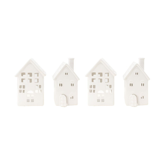 Maisons décoratives en céramique village de noel