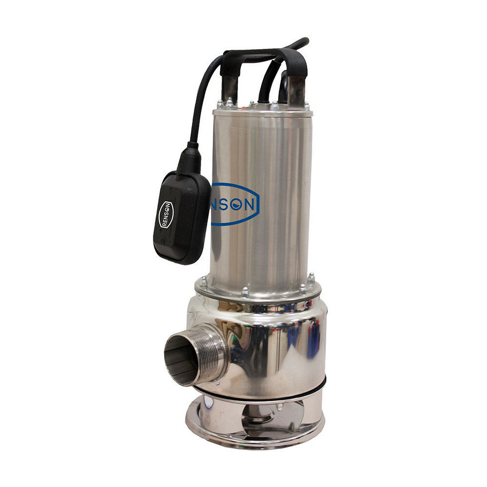 Pompe de relevage eaux très chargées 1,6kw 230v m150va 25m³ h renson 111069