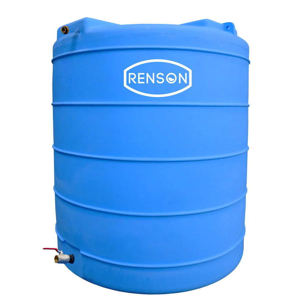 Cuve de stockage eau 13 000l verticale pré équipée